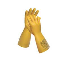 GUANTE DE CAUCHO CL 3 (26500 V) ELECTROVOLT CAT. NO. GLE36-3/09