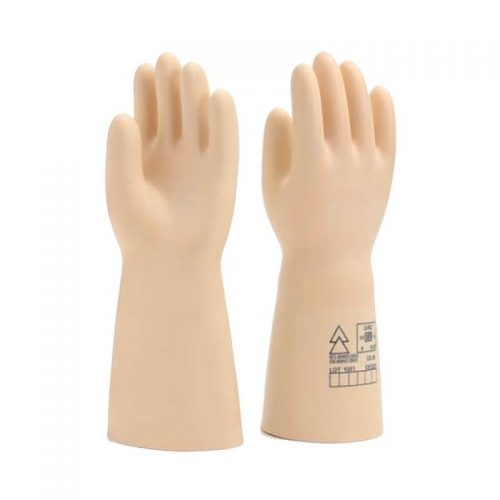 GUANTE DE CAUCHO CL 3 (26500 V) ELECTROVOLT CAT. NO. GLE36-3/10