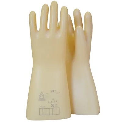 GUANTE DE CAUCHO CL 4 (36000 V) ELECTROVOLT CAT. NO. GLE41-4/10