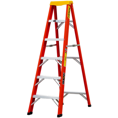 ESCALERA TIPO TIJERA 10'(1F) F/V CAT. NO. HESC-FV-4-10-IA