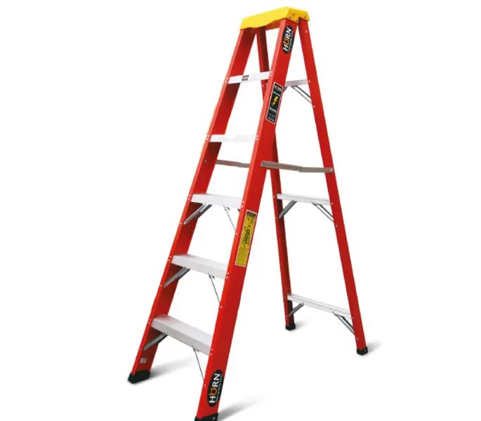 ESCALERA TIPO TIJERA 14'(1F) F/V CAT. NO. HESC-FV-4-14-IA