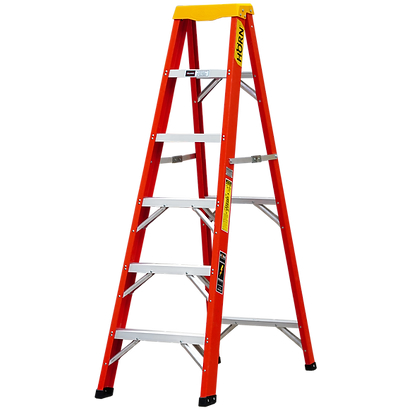 ESCALERA TIPO TIJERA 16'(1F) F/V CAT. NO. HESC-FV-4-16-IA