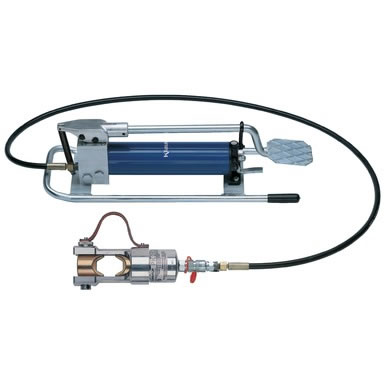 MACHINADORA HIDRAULICA C/BOMBA DE PIE 16-25 MM CUAD P/DADOS CAT. NO. HK25/2