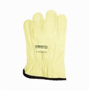Guantes de protección eléctrica Salisbury by Honeywell ILP10-8, SZ 8, palma de cuero granulada, cuero crema, cuero de vaca granulada Cat. No.ILP10-8