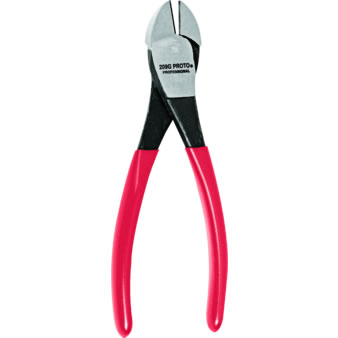 ALICATE CORTE DIAG TRABAJO PESADO 7-5/16" CAT. NO.  J209G