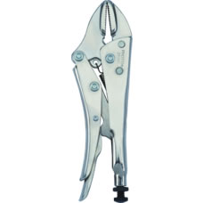 ALICATE DE PRESION NIQUEL CROM MORDAZA RECTA 7-15/32" CAT. NO. J291NC