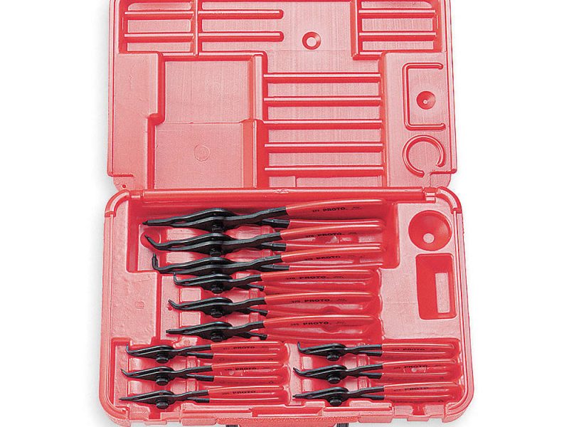 JGO /ALICATES P/ANILLOS DE RETENCIÓN CONVERTIBLES (12 PZS) CAT. NO. J360B