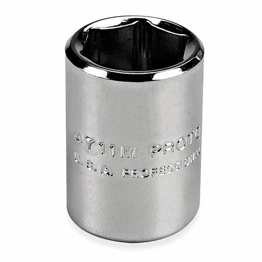 DADO 1/4"(6 PUNTOS)(13 MM) CAT. NO. J4713M