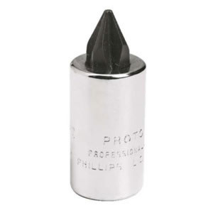 DADO C/PUNTA DESTORNILL ESTRELLA 1/4"(# 2) CAT. NO. J4738