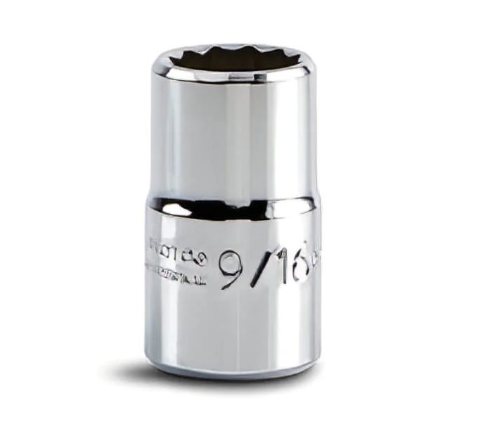 DADO CON IMPULSOR DE 1/2" 9/16" - 12 PUNTAS CAT. NO. J5418