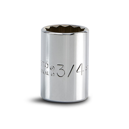 DADO CON IMPULSOR DE 1/2" 3/4" - 12 PUNTAS CAT. NO. J5424