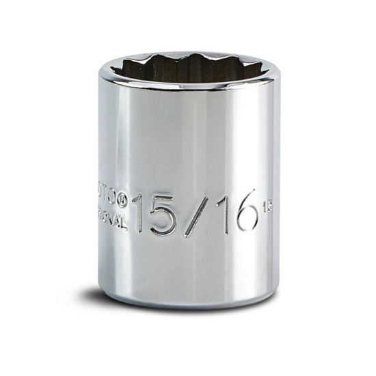 DADO CON IMPULSOR DE 1/2" 15/16" - 12 PUNTAS CAT. NO. J5430