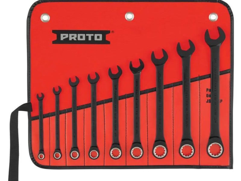 JGO /LLAVES /TRINQUETE COMBINADAS NO REVERSIBLES (9 PZS) CAT. NO. JSCR-9S