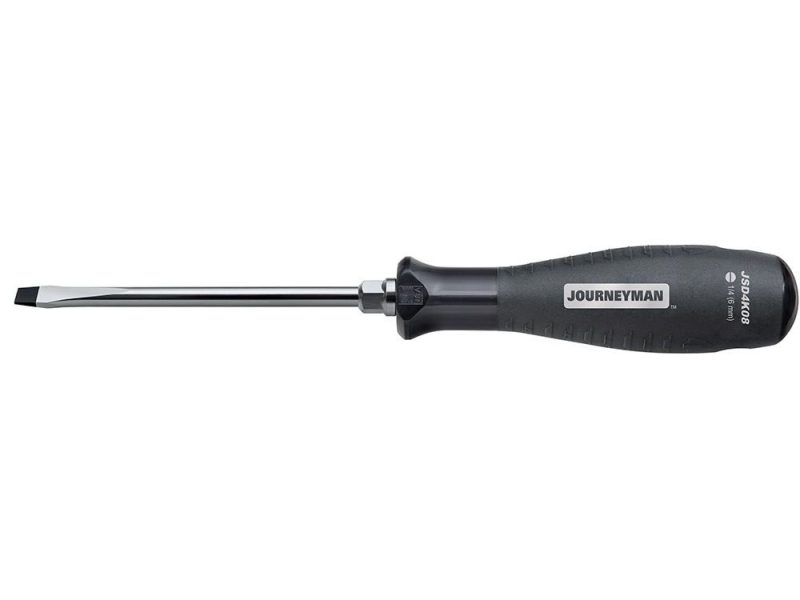 DESTORNILLADOR PLANO 1/4" * 4" CAT. NO. JSD4K08