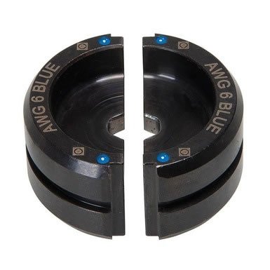 DADO P/MACHINADORA MANUAL (K22) P/CABLE Cu # 6 CAT. NO. KC22-6