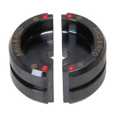 DADO P/MACHINADORA MANUAL (K22) P/CABLE Cu # 8 CAT. NO. KC22-8