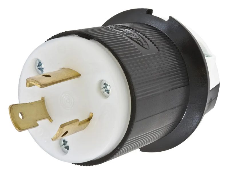 ENCHUFE DE TORSION 20A 250V /2 POLOS Y 3 CABLES CAT. NO. L620P