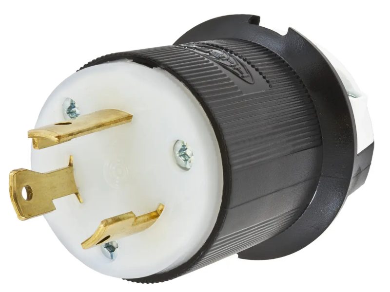 ENCHUFE DE TORSION 30A 250V /2 POLOS Y 3 CABLES CAT. NO. L630P