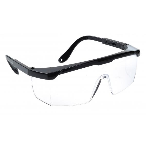 Gafas de seguridad Clear View armazon negro Cat. No. PW33CLR