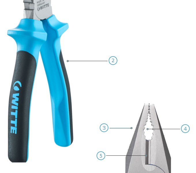 Pro Alicate universal 180Mm cat. 31532200