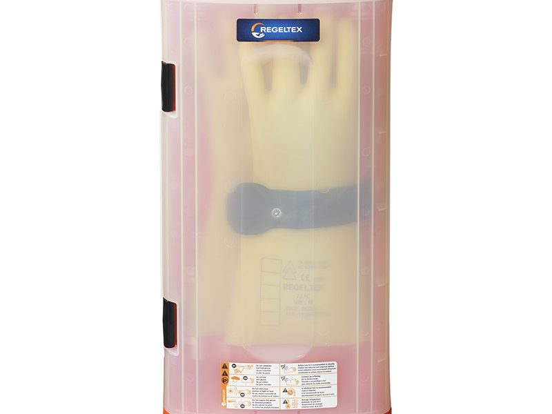 CAJA PLASTICA ALMACENAMIENTO/TRANSPORTE P/GUANTES Cat. No. RGX-BG