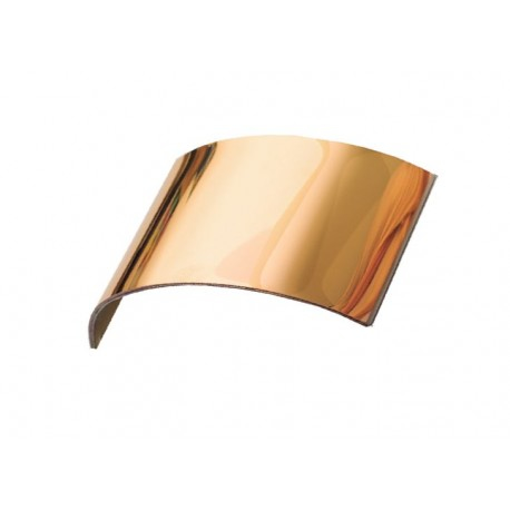 VISOR 250 X 150 MM POLICARBON ORO TRANSP CAT. NO. A1 007