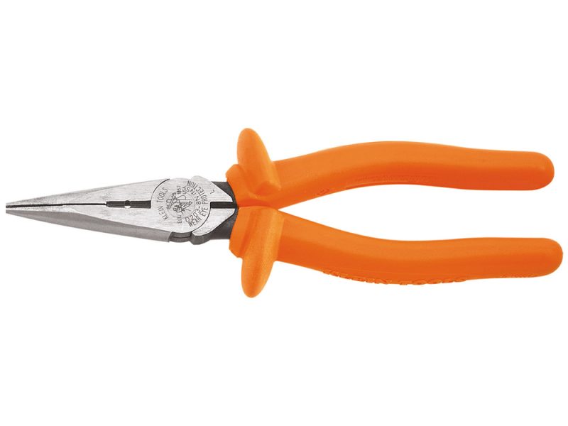 Pinzas de punta con aislamiento para corte lateralpelado de cables Cat. No. D203-8N-INS