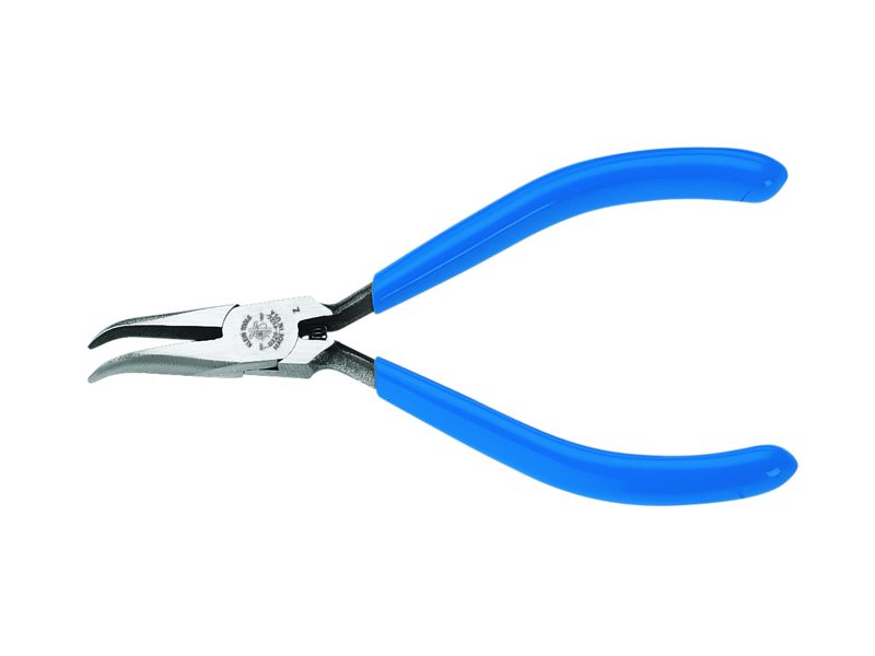 Pinzas miniatura de punta curvada para cadenas Cat. No. D320-41/2C