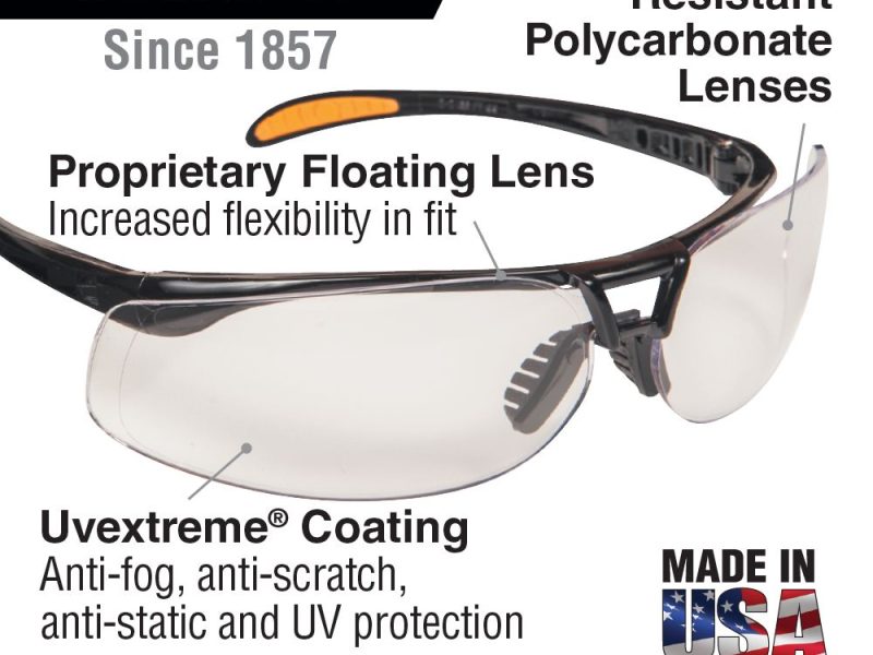 Gafas protectoras sin marco - Cristales transparentes Cat. No. 60056