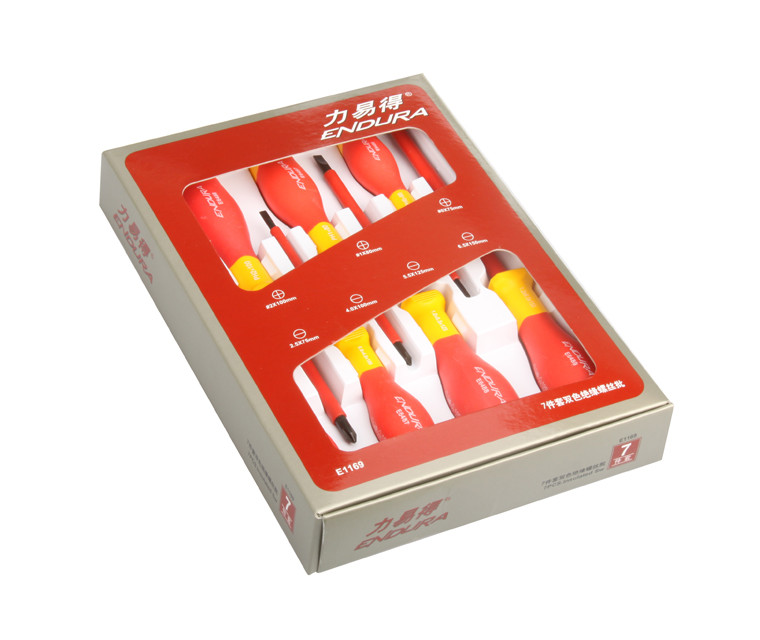 JGO DESTORNILLADORES 1000 V (7 PZS)