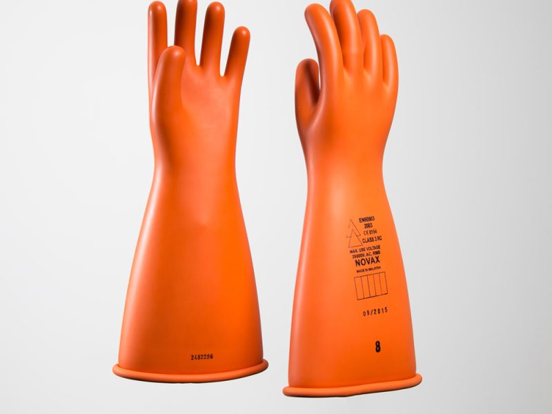 GUANTES AISLADO CLASE 3 BELL CUFF BICOLOR(AMARILLO-NEGRO)