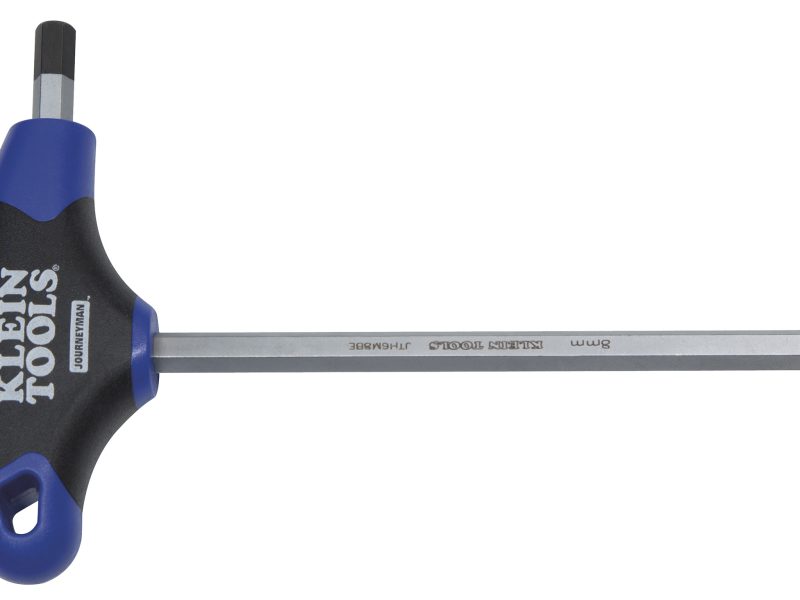 Llave hexagonal Journeyman de 5 mm con punta de bola y mango en T de 152 mm Cat. No. JTH6M5BE