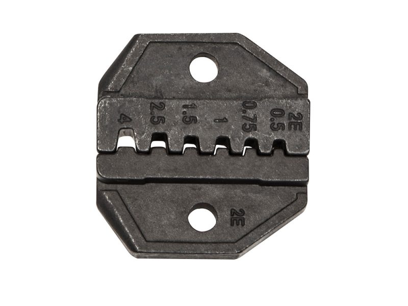 Juego de matrices ponchadoras, férulas aisladas, sin aislamiento o de terminal de clavija Cat. No. VDV205-039